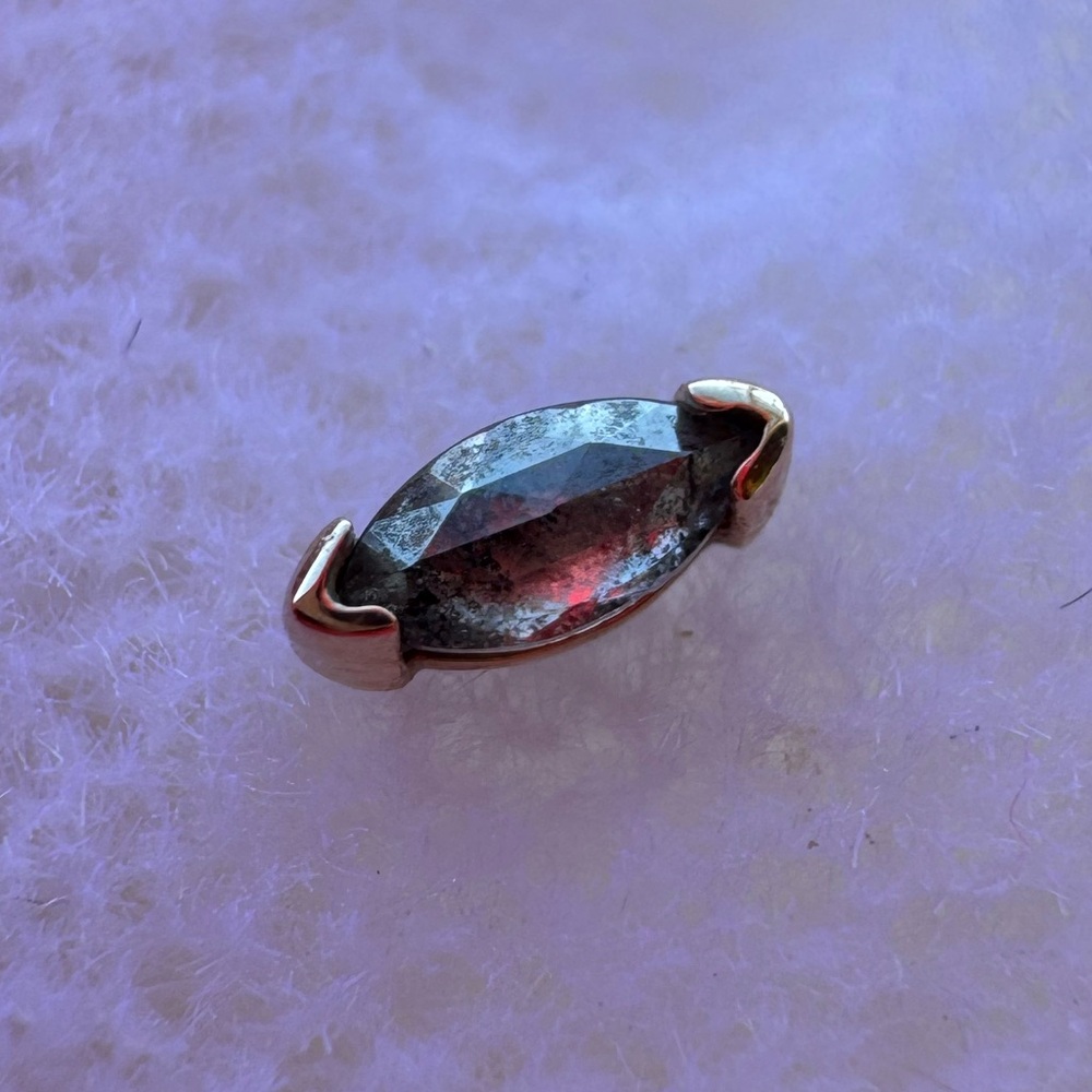 Diamond Press-fit End in Rose Gold from Mettle & Silver - Picture 8 of 8